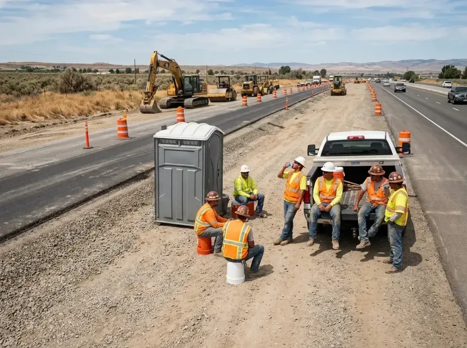 highway-road-construction-crew-007 — frequently asked questions, Porta Potty and Restroom Rentals in Livingston, TN